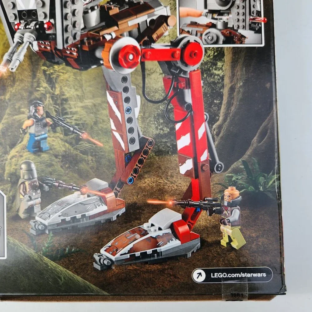 BRAND NEW LEGO Star Wars AT-ST Raider 75254 Minifigures Mandalorian 540 Pieces I